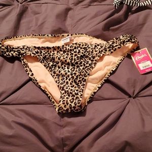 Candies size large cheetah bikini bottoms